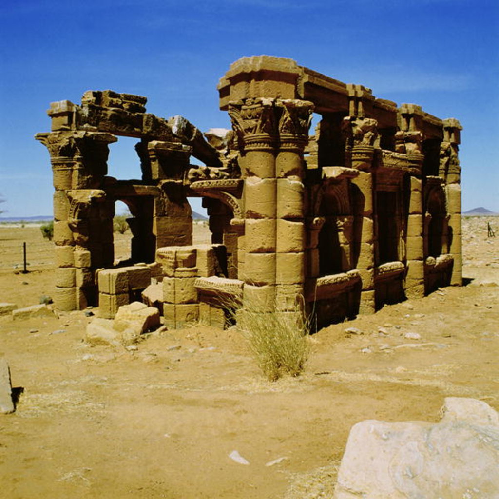 Detail of Meroitic kiosk by Anonymous