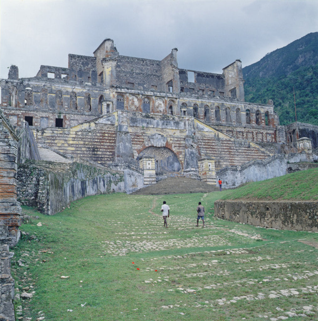 Detail of Sans-Souci Palace, built 1810-13 by Anonymous