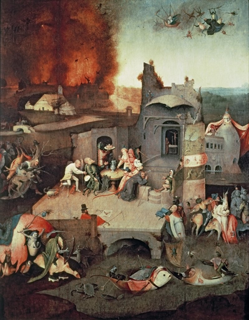 Detail of Temptation of Saint Anthony, c.1500 by Hieronymus Bosch