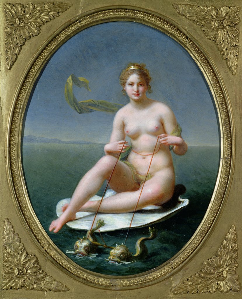 Detail of The Triumph of Amphitrite by Jean-Baptiste Regnault