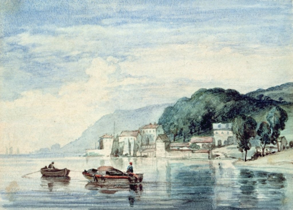 Detail of Salcombe, Devonshire by William Collins