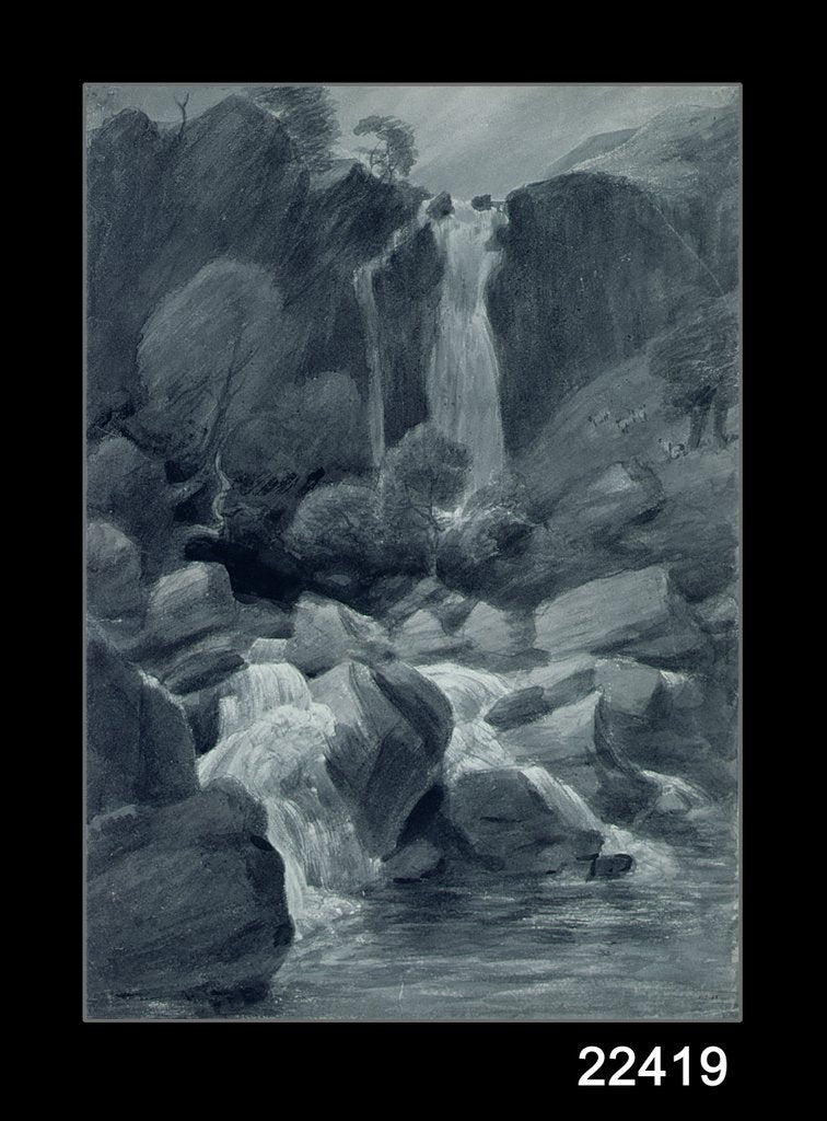 Detail of Taylor Ghyll, Sty Head, Borrowdale, 1806 by John Constable