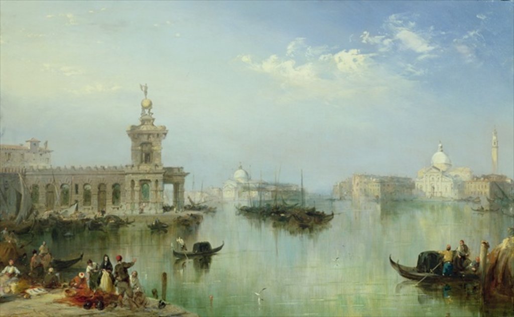 Detail of Venetian Lagoon by Edward Pritchett