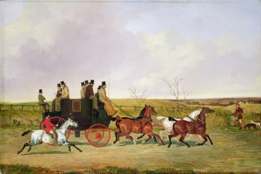 Detail of Horse and Carriage, c.1820-30 by David of York Dalby