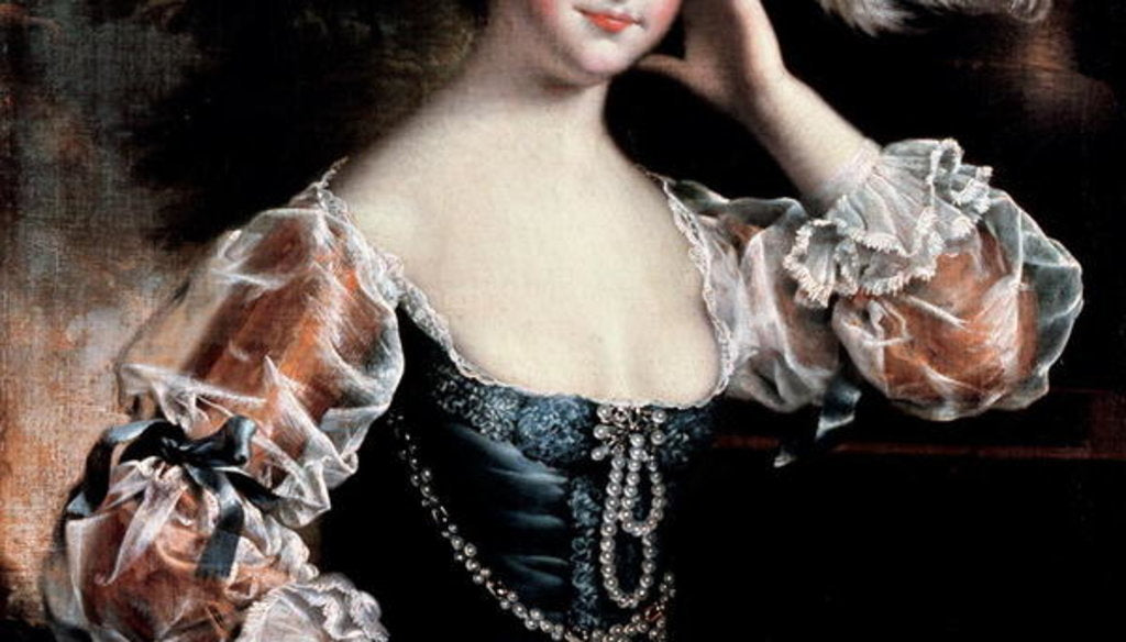 Detail of Susanna Hope by Joseph Wright of Derby