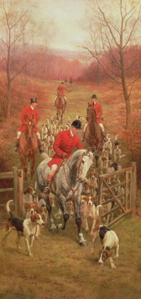 Detail of On the Scent, 1906 by Edward Algernon Stuart Douglas