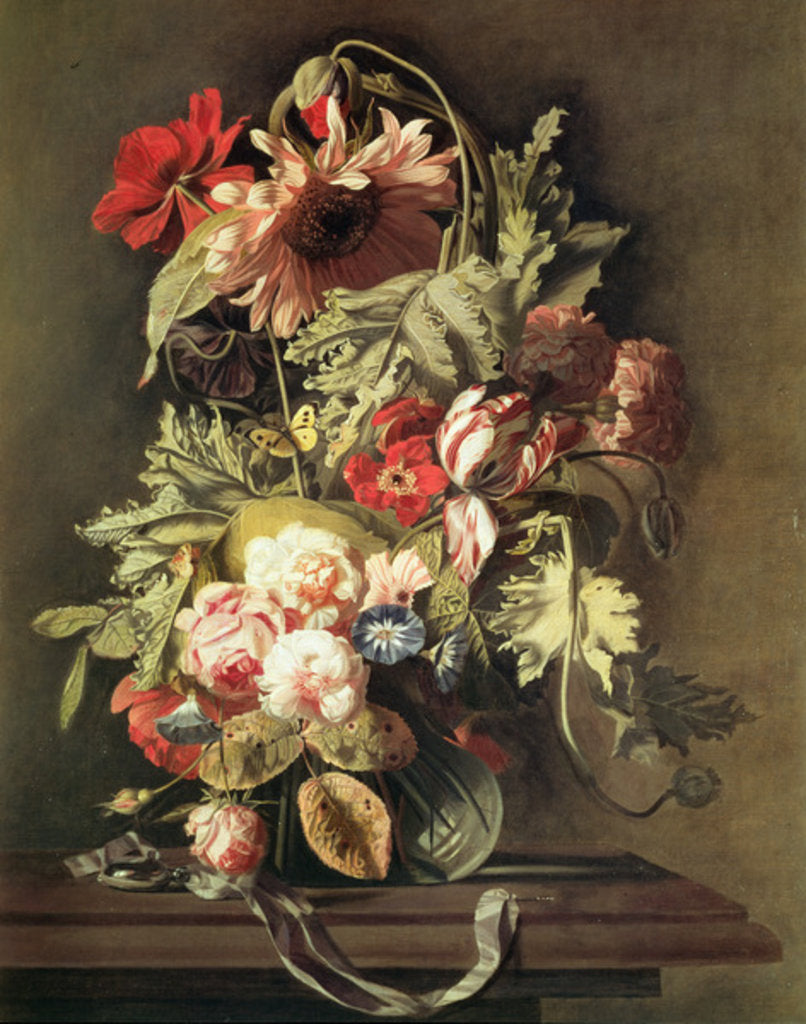 Detail of Still Life by Simon Peeterz Verelst