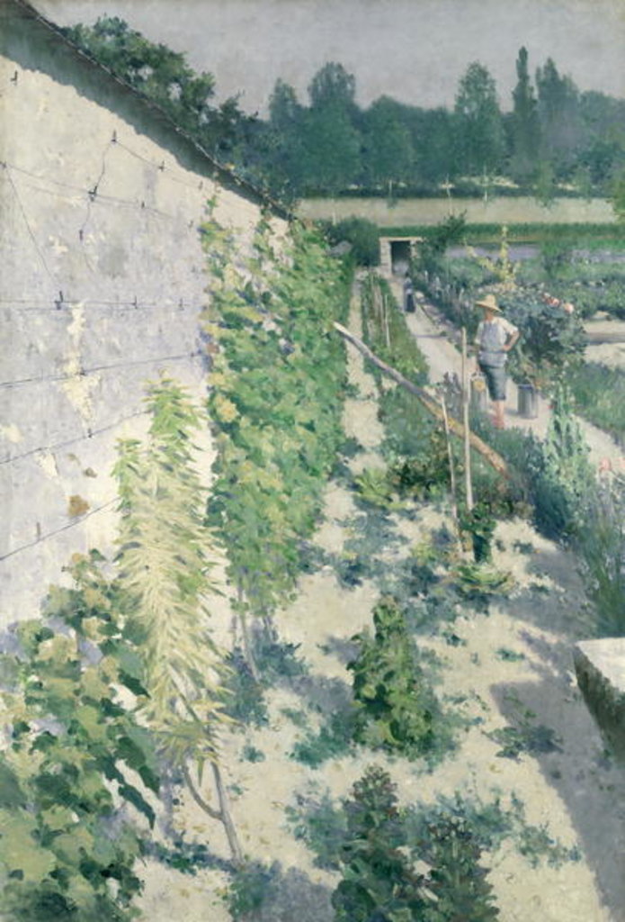 Detail of Garden in Grez, 1884 by Karl Fredrick Nordstrom