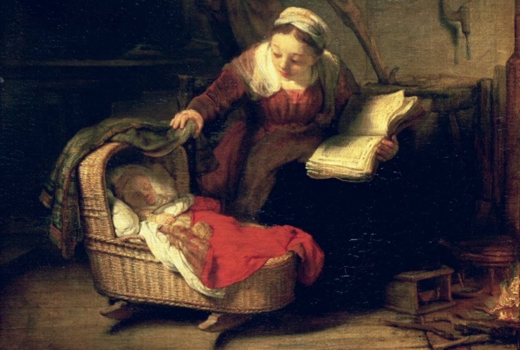 Detail of The Holy Family, c.1645 by Rembrandt Harmensz. van Rijn