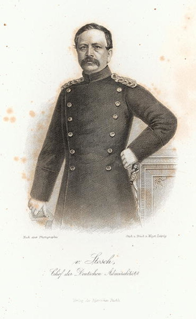 Detail of Albrecht von Stosch in the 'Allgemeine Moden-Zeitung', Leipzig, 1872 by German School
