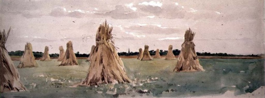 Detail of Battlefield of Agincourt, 25th October 1415 by John Absolon