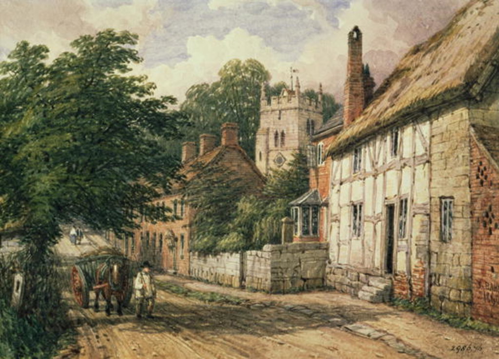 Detail of Cubbington, Warwickshire by Thomas Baker