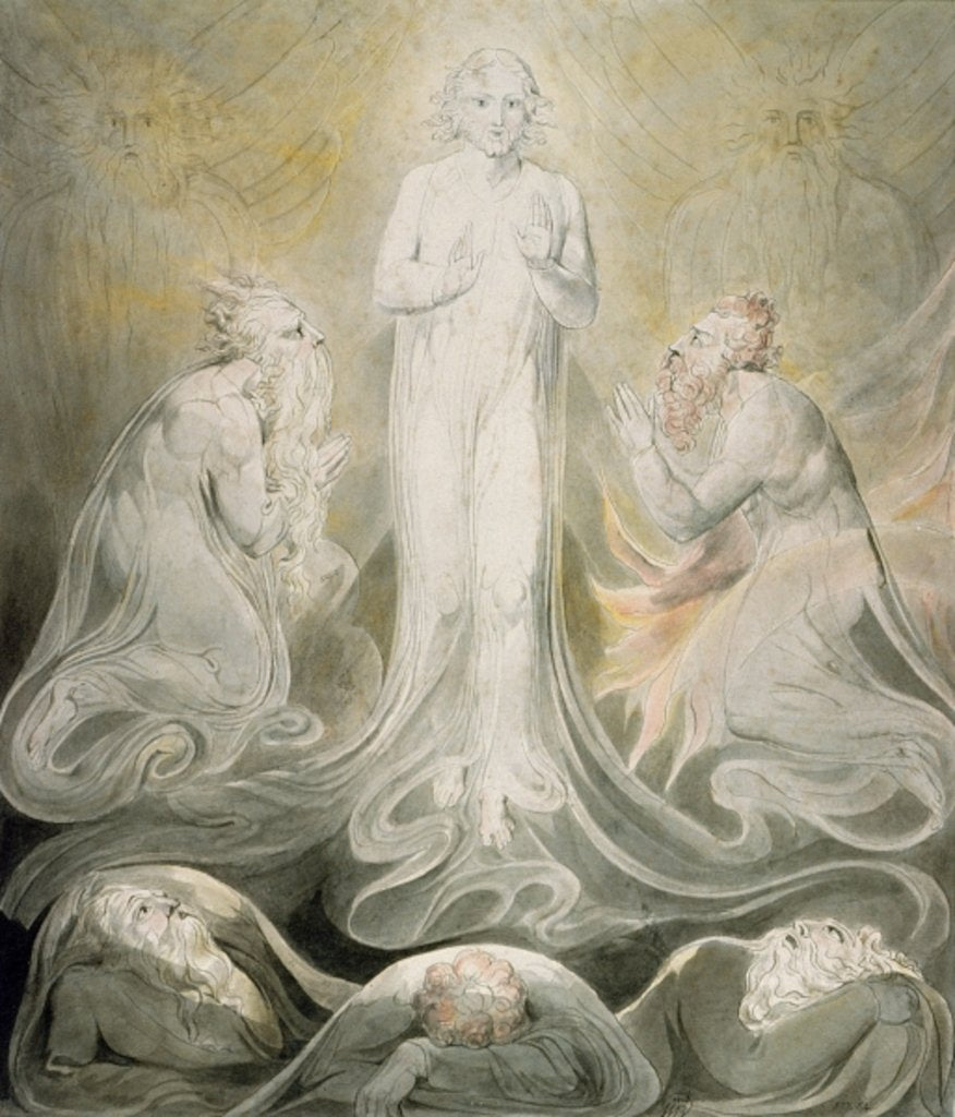 Detail of The Transfiguration by William Blake