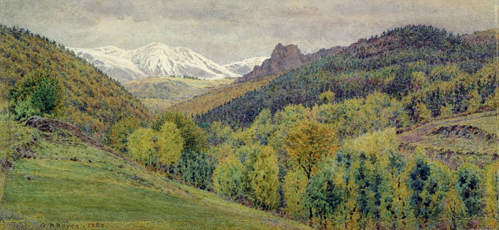 Detail of In the Puy-de-Dome by George Price Boyce