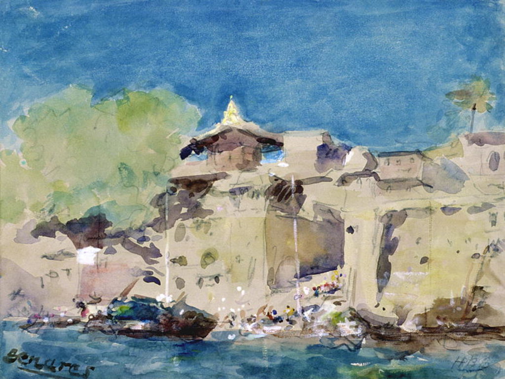 Detail of Benares by Hercules Brabazon Brabazon