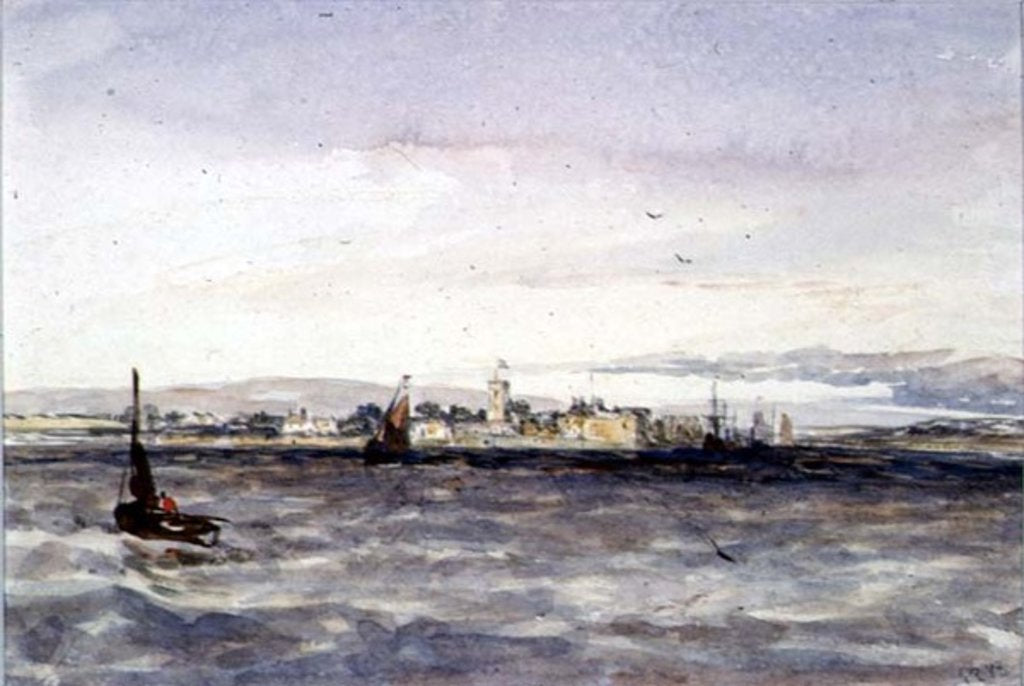 Detail of Yarmouth, Isle of Wight by Robert Brandard