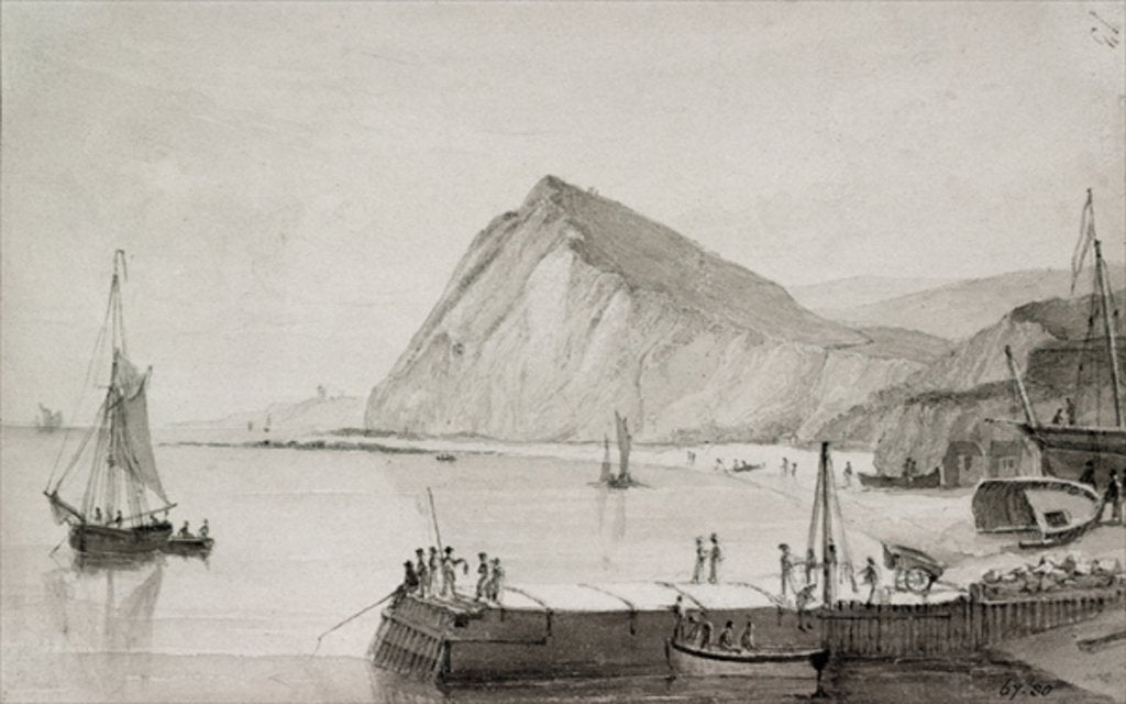 Detail of Shakespeare's Cliff, Dover by John Carpenter