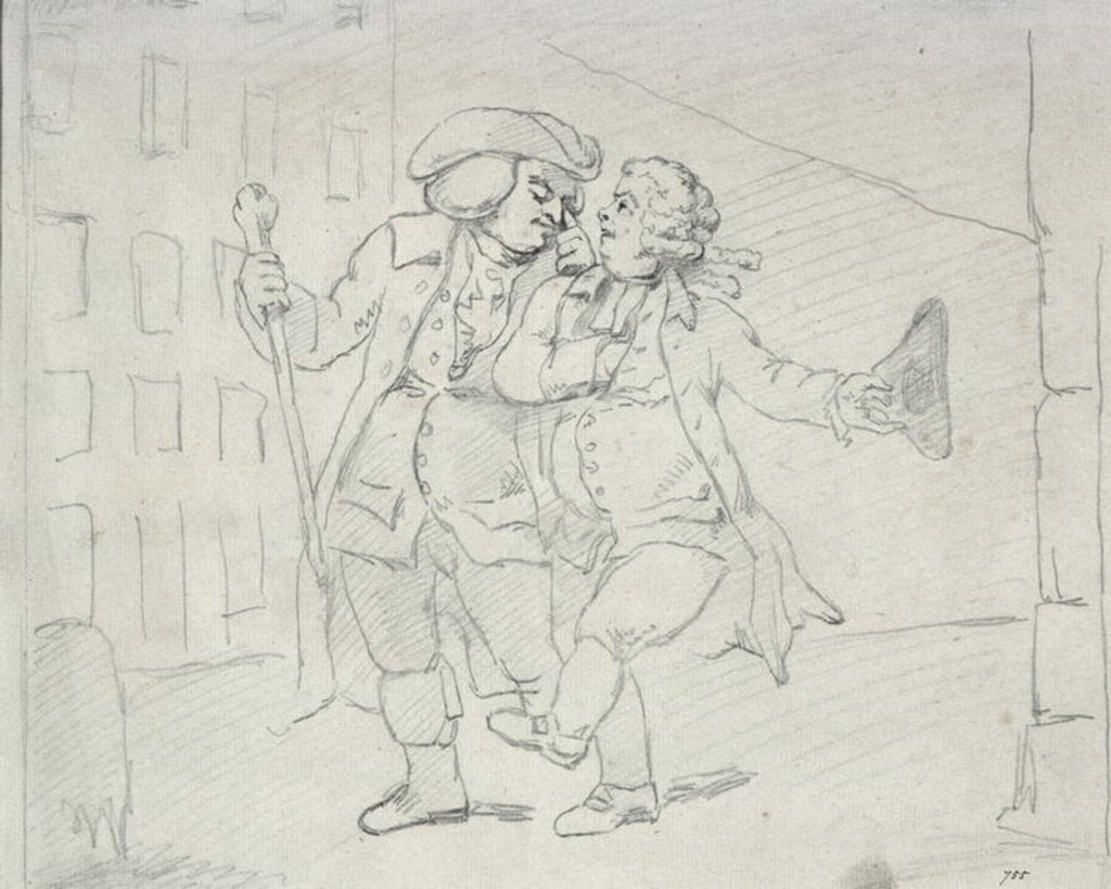 Detail of D. 755 'Picturesque Beauties of Boswell' by Samuel (after) Collings