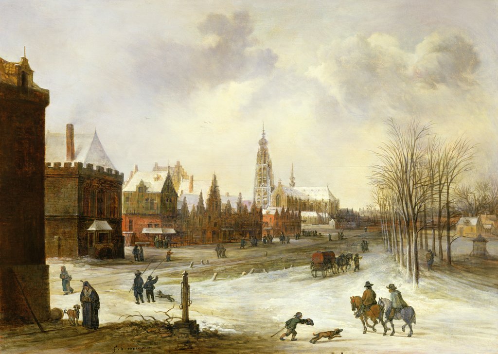 Detail of A View of Breda by Frans de Momper