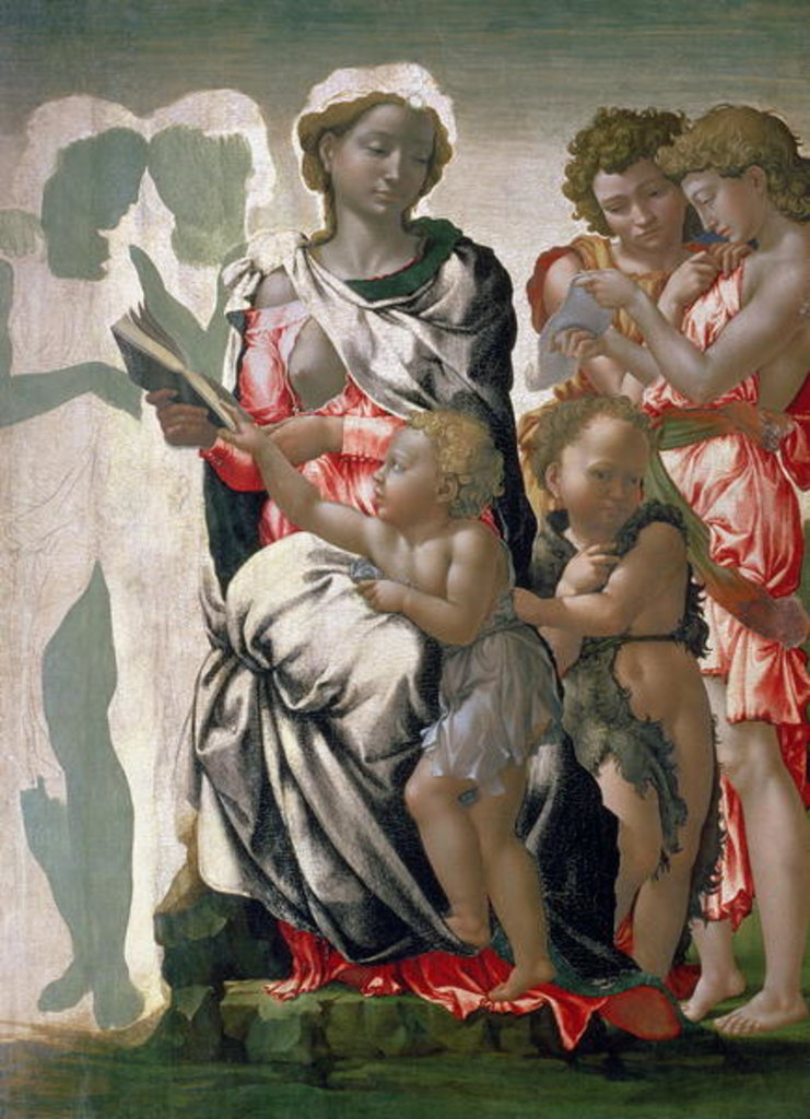 Detail of The Manchester Madonna, c.1494 by Michelangelo Buonarroti