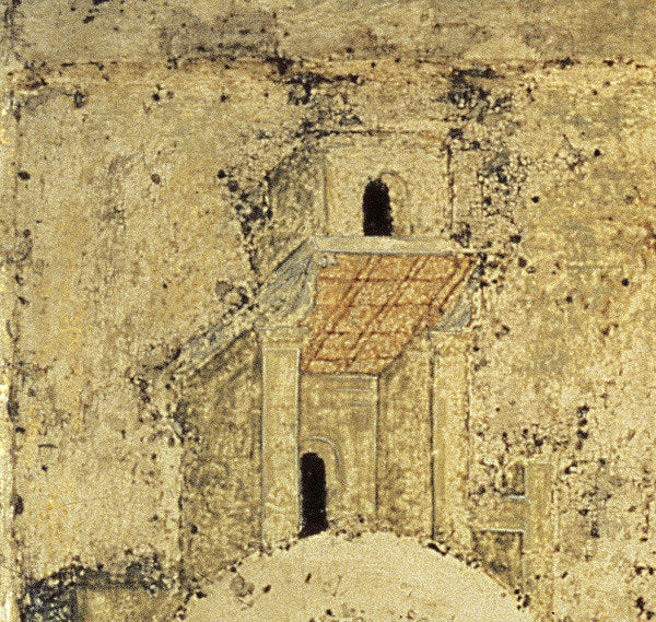 Detail of Detail form The Holy Trinity, 1420s by Andrei Rublev