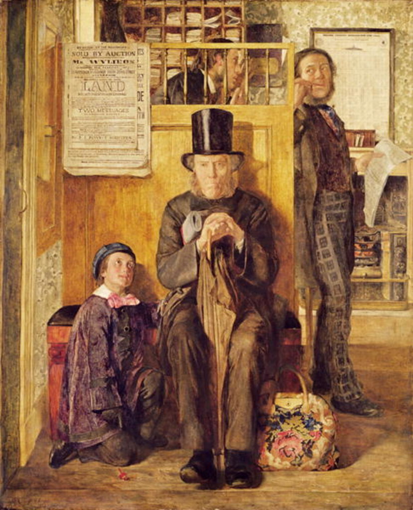Detail of The Solicitor's Office, 1857 by James Jr. Campbell