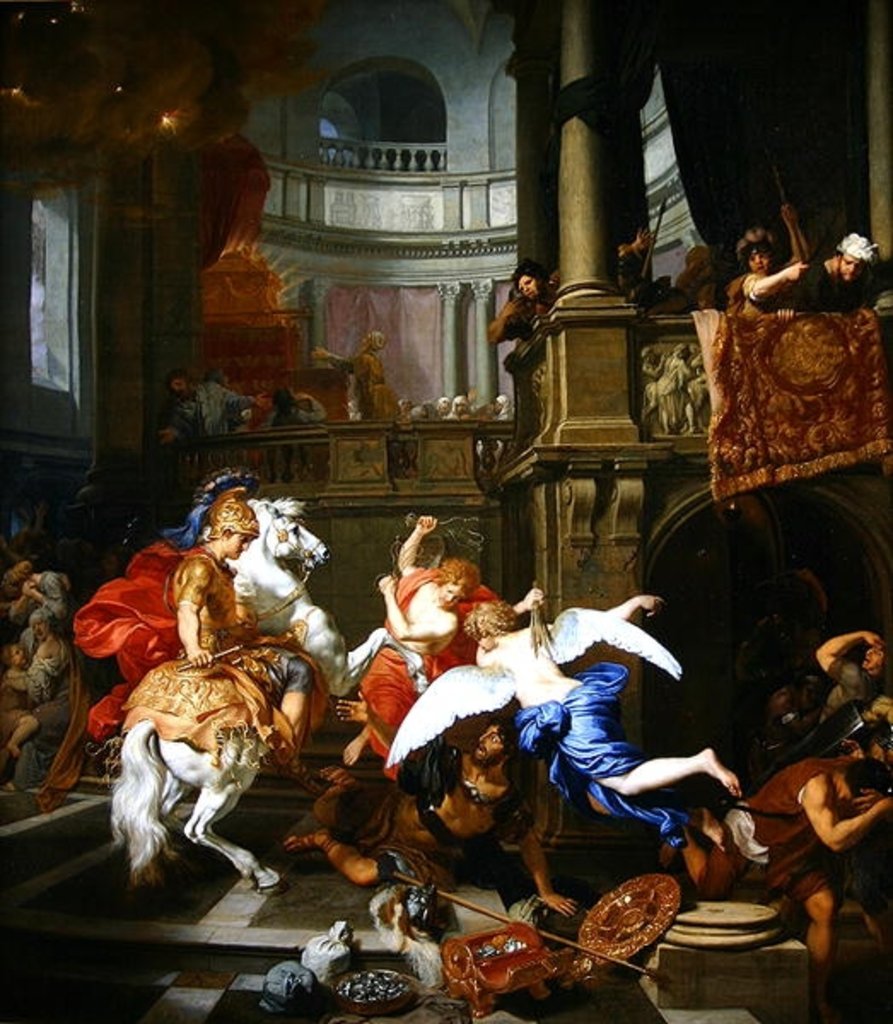 Detail of The Expulsion of Heliodorus from the Temple, 1674 by Gerard de Lairesse