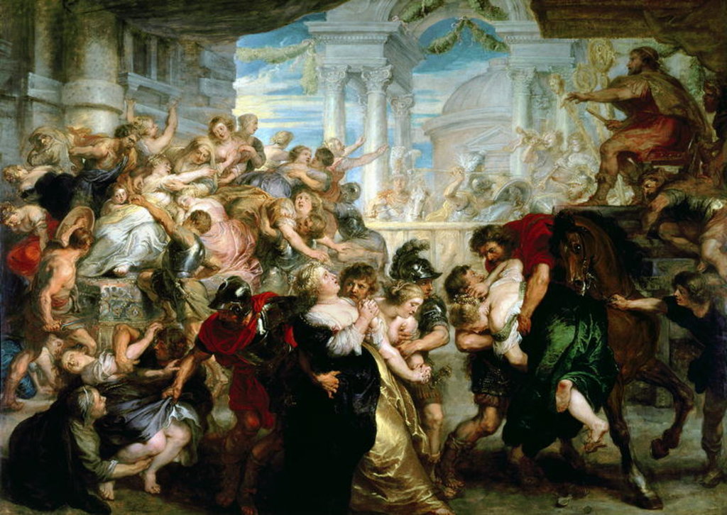Detail of The Rape of the Sabine Women, c.1635-40 by Peter Paul Rubens