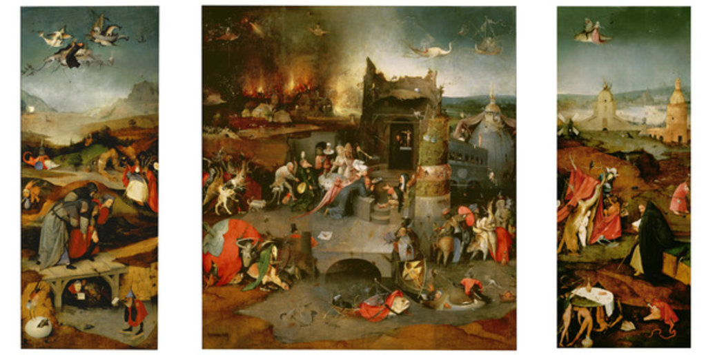 Detail of Temptation of St. Anthony, c.1501 by Hieronymus Bosch