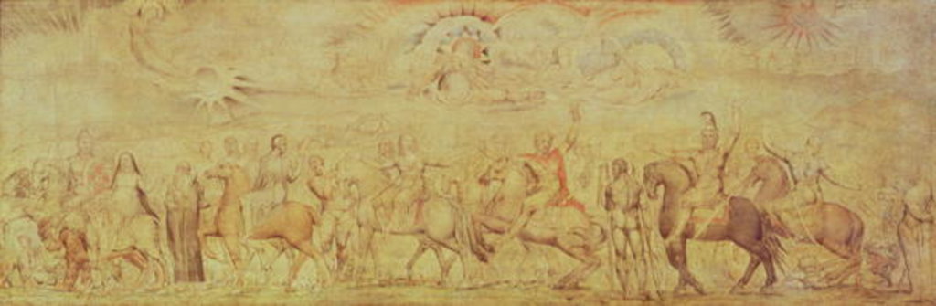 Detail of The Faerie Queene by William Blake