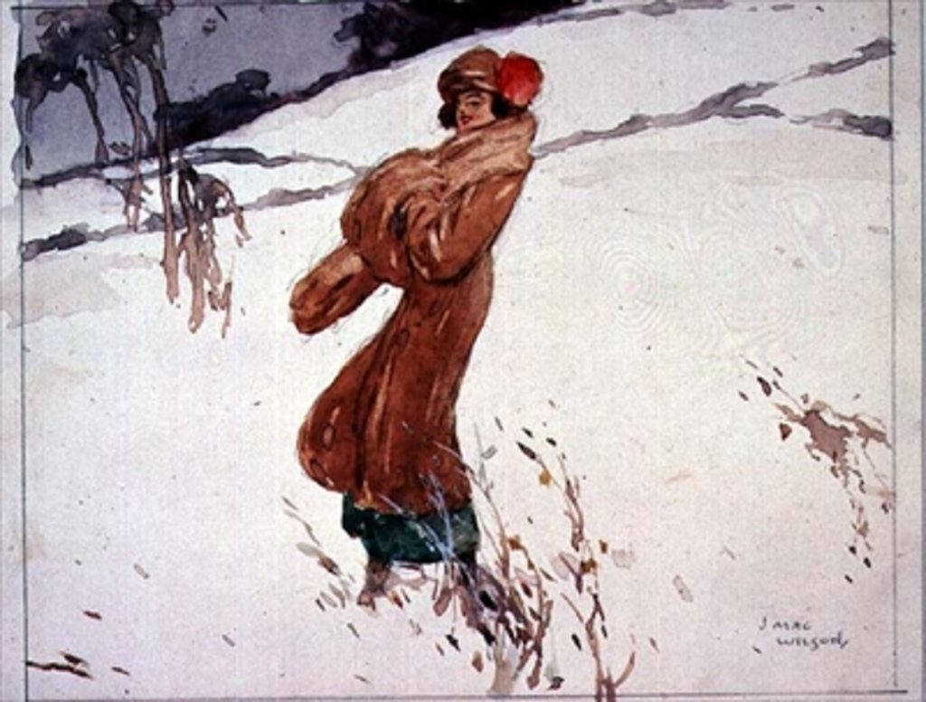 Detail of In The Snow by J. MacWilson