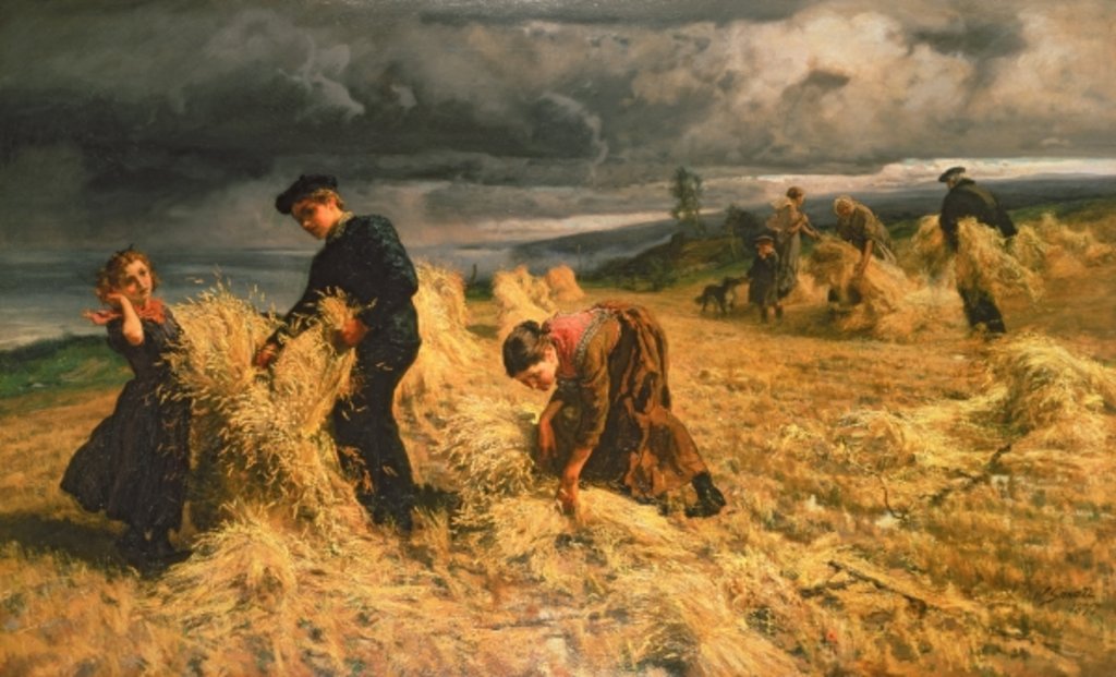 Detail of After The Storm, 1877 by William Small
