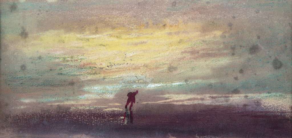 Detail of Study of Sunlight by Joseph Mallord William Turner