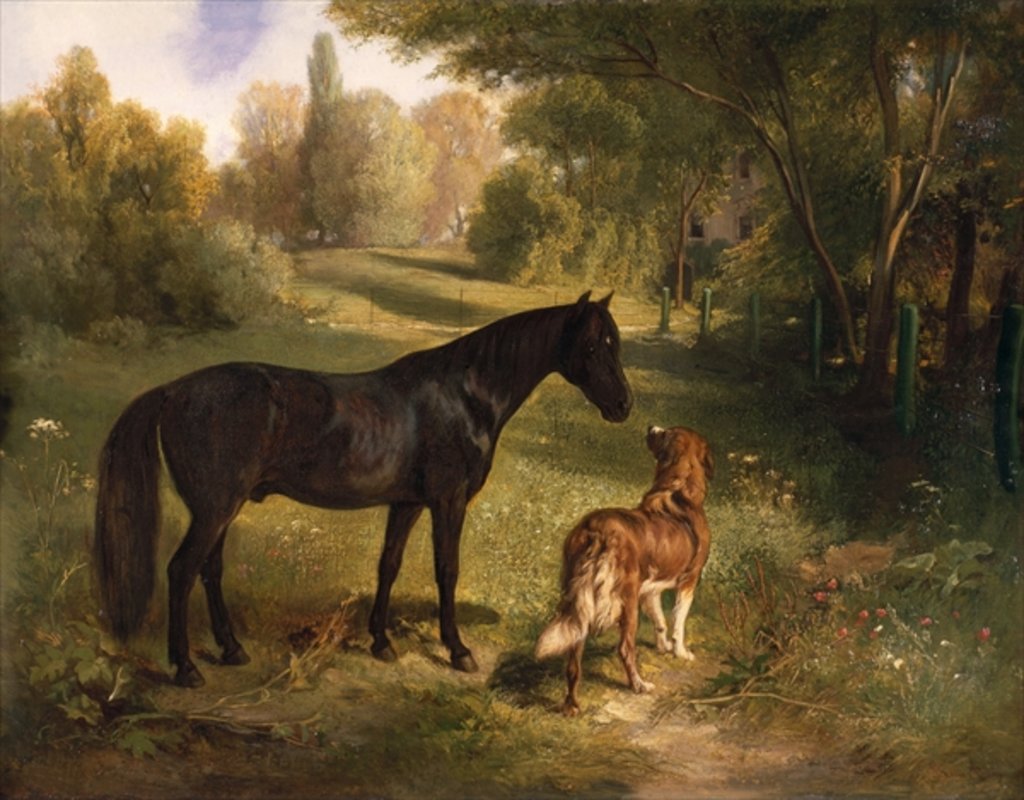 Detail of The two friends by Adam Benno