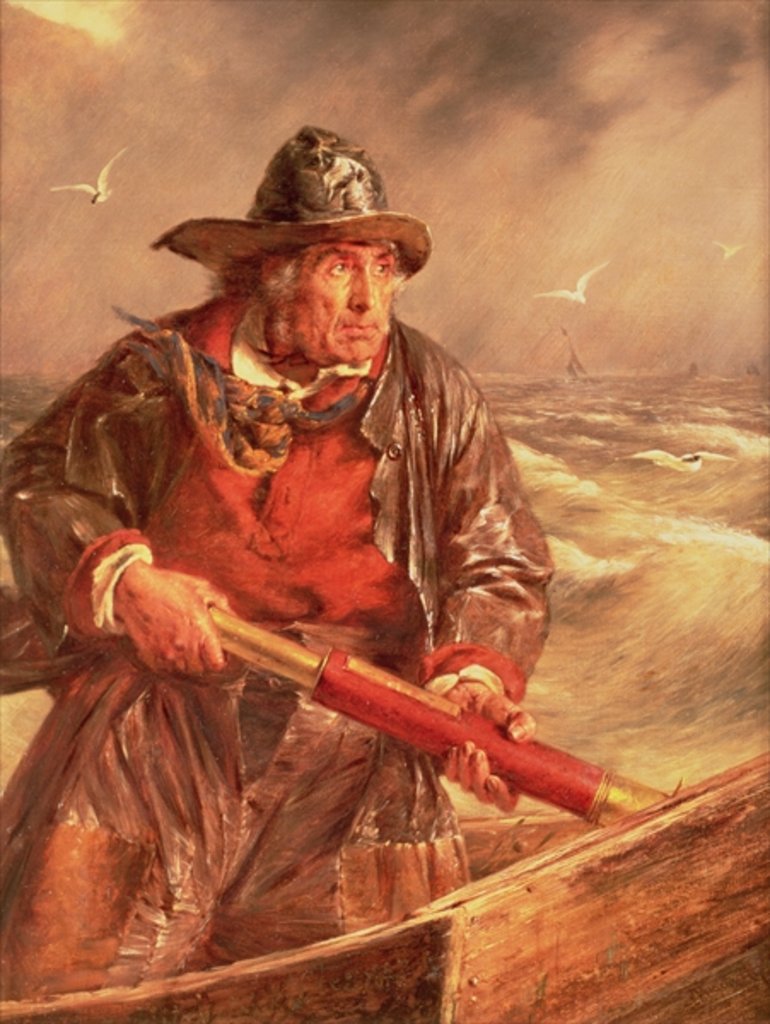 Detail of The Mariner by Erskine Nicol