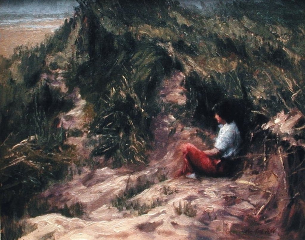 Detail of Scottish Landscape by Joseph Noel Paton