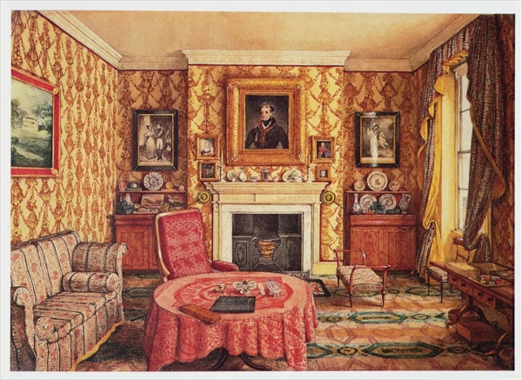 Detail of Our Drawing Room at York by Mary Ellen Best