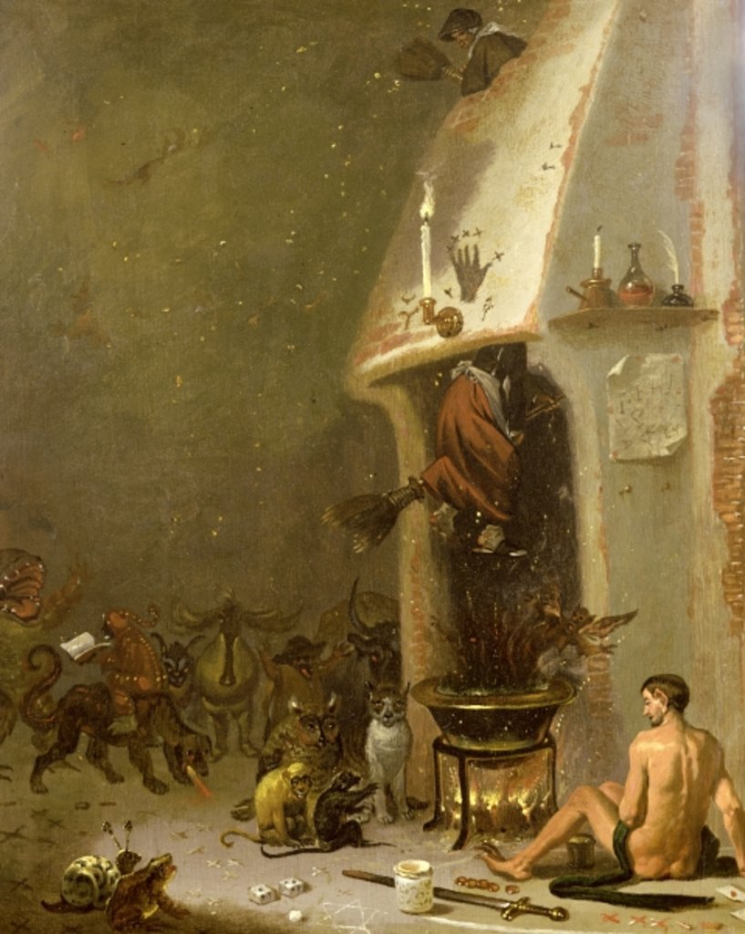 Detail of A Witch's Tavern by Cornelis Saftleven