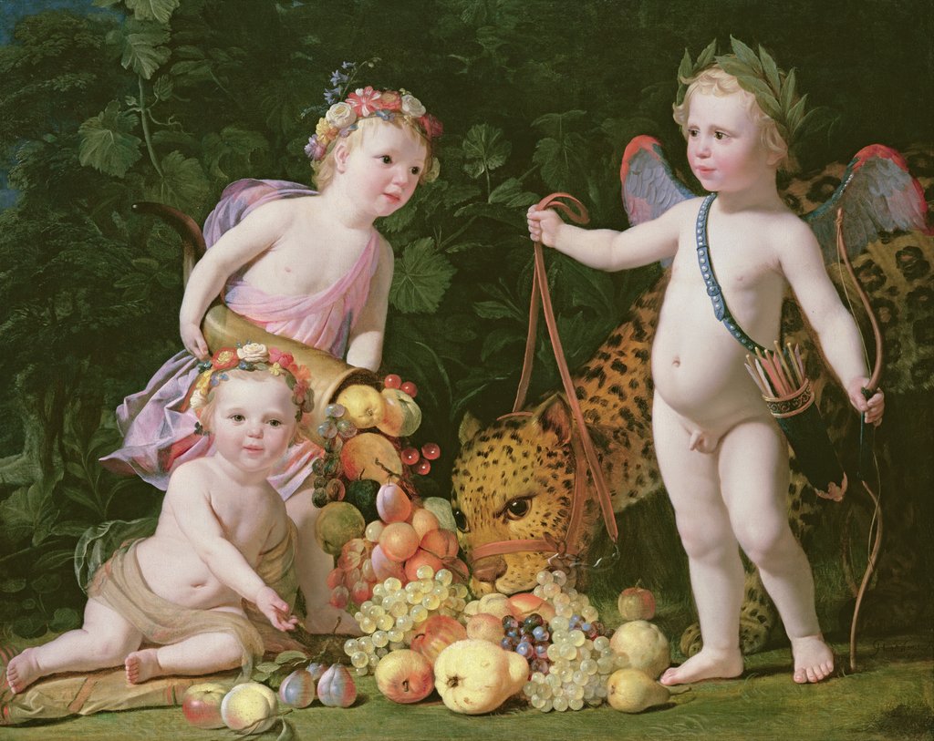 Detail of An Allegory of Peace and Plenty, 1629 by Gerrit van Honthorst