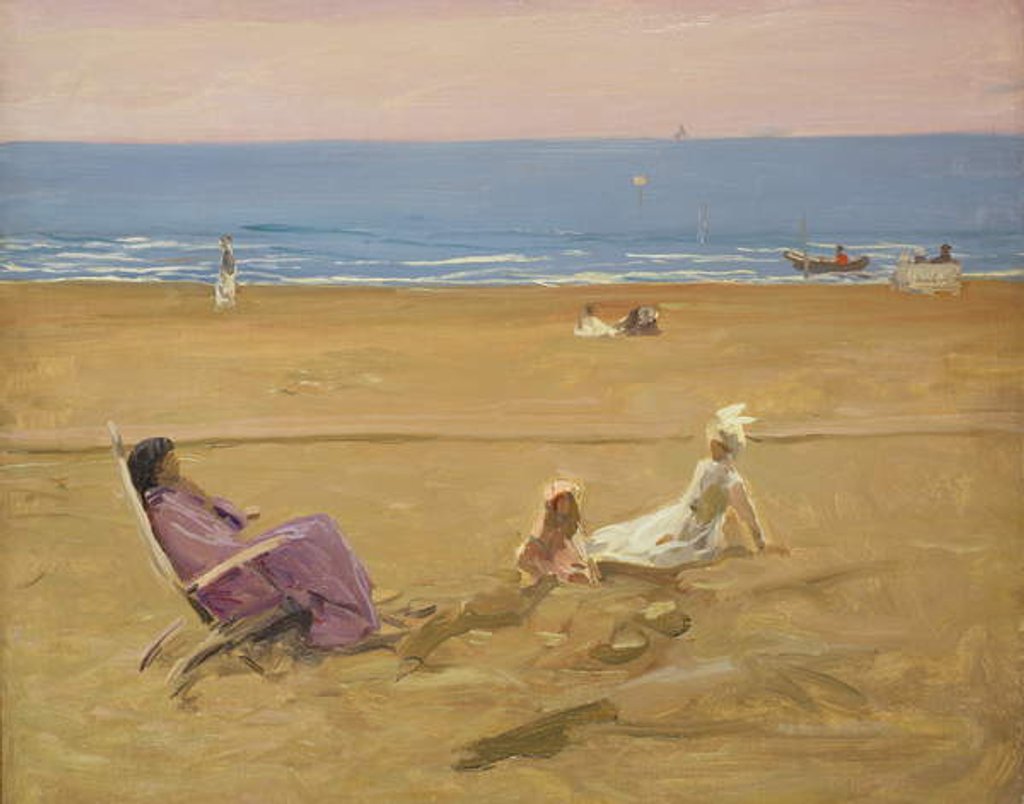 Detail of On The Beach by John Lavery