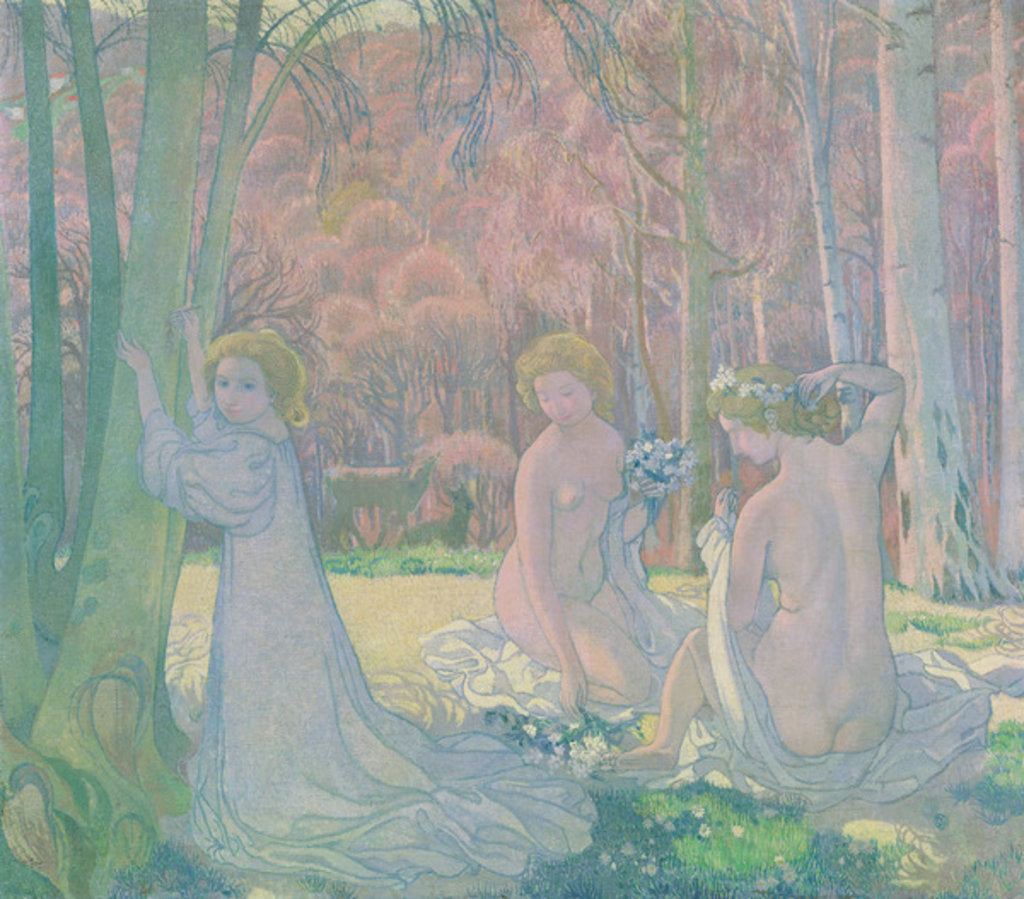 Detail of Figures in a Spring Landscape, 1897 by Maurice Denis