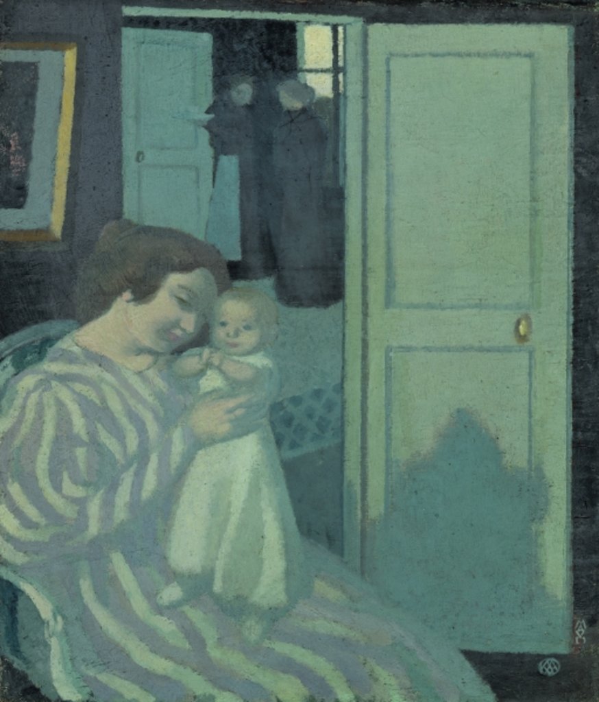 Detail of Mother and Child by Maurice Denis