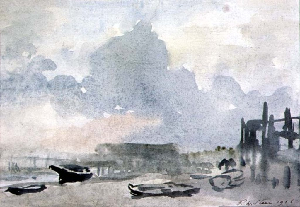 Detail of The Beach, Shoreham, 1928 by Philip Wilson Steer