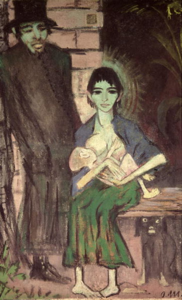 Detail of The Polish Family by Otto Muller or Mueller