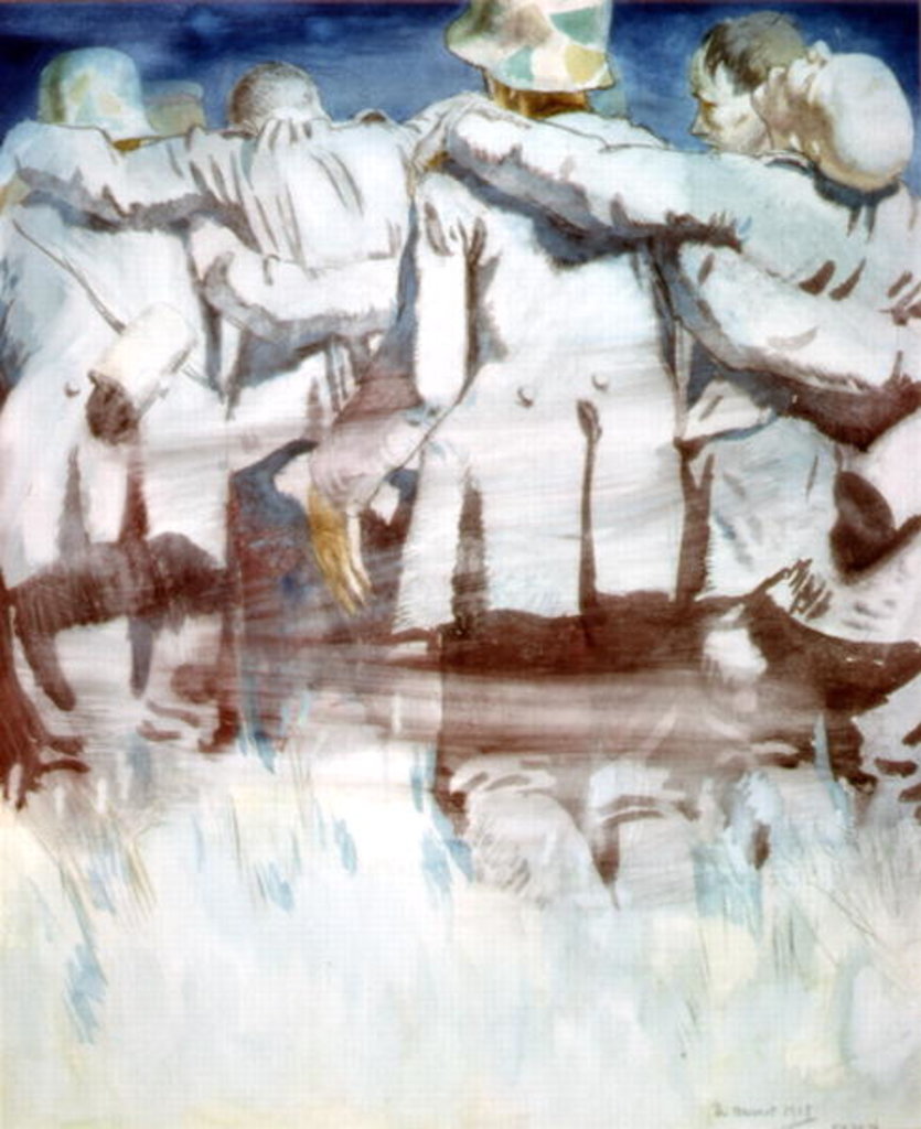 Detail of The Harvest, 1918 by William Orpen