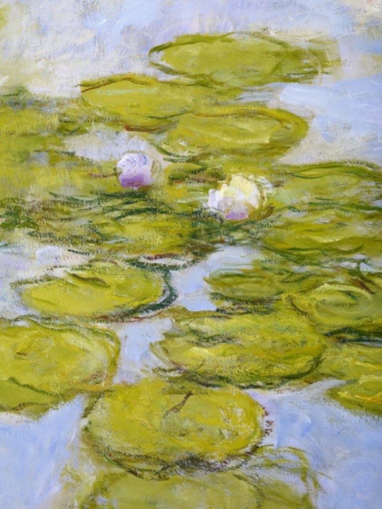 Detail of Nympheas, 1916-19 by Claude Monet