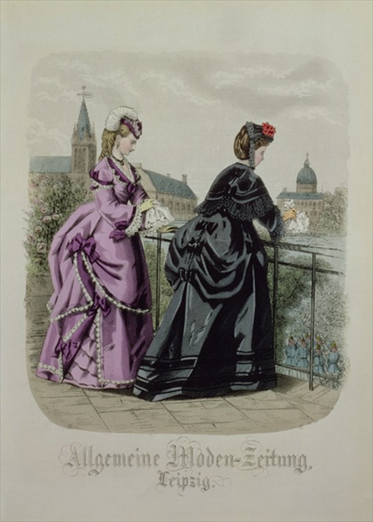 Detail of German fashions from Leipzig by Anonymous