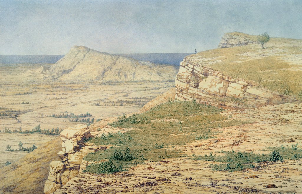 Detail of View on the Island of Rhodes by Richard Dadd