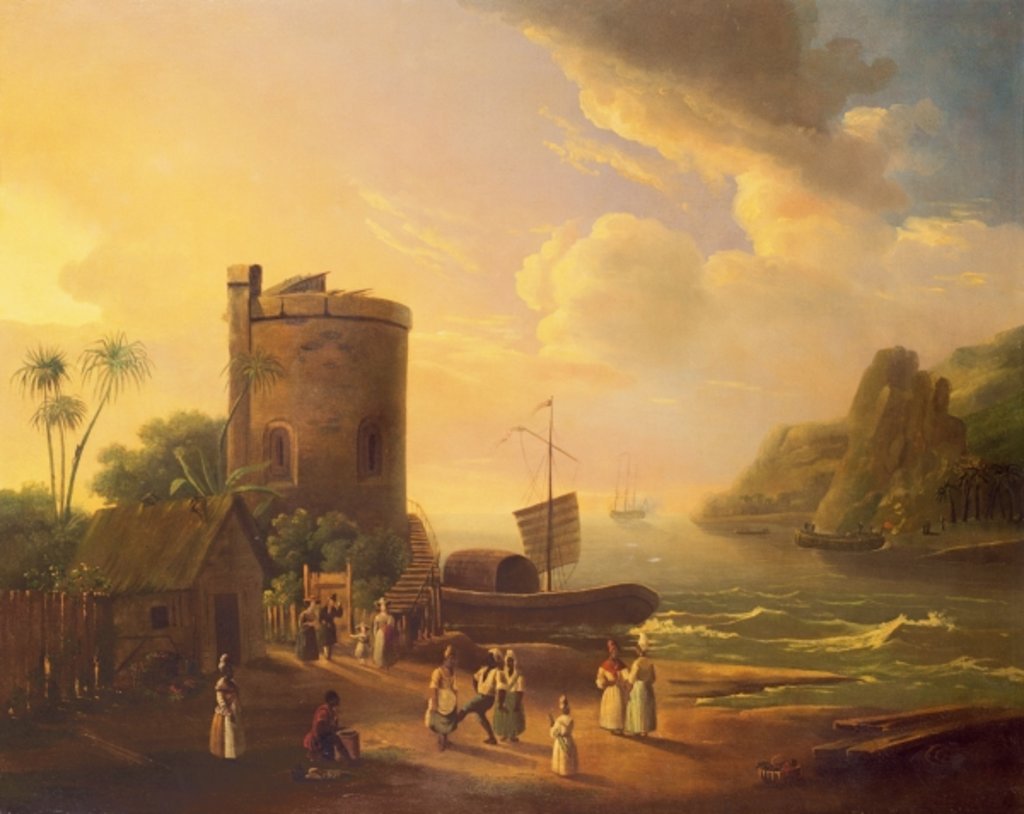 Detail of La Romano Santo Domingo by Agostino Brunias