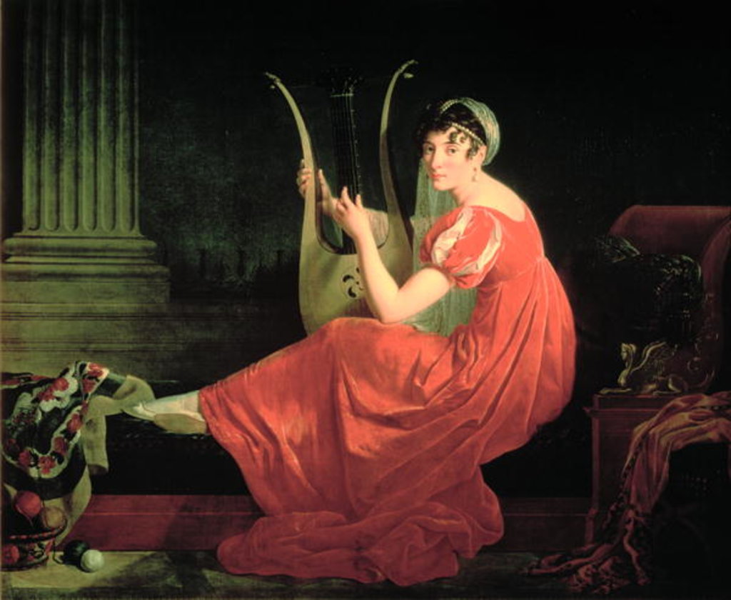 Detail of Portrait of a Lady by Briton Riviere